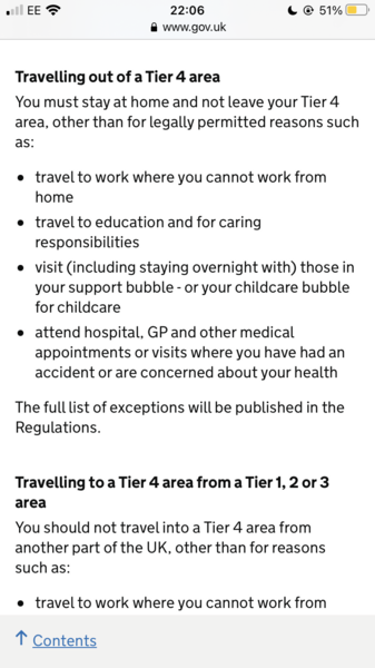 Food shopping - crossing tiers