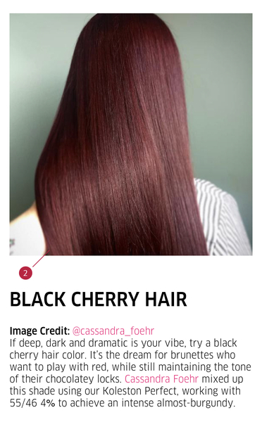 What colour is my new hair?