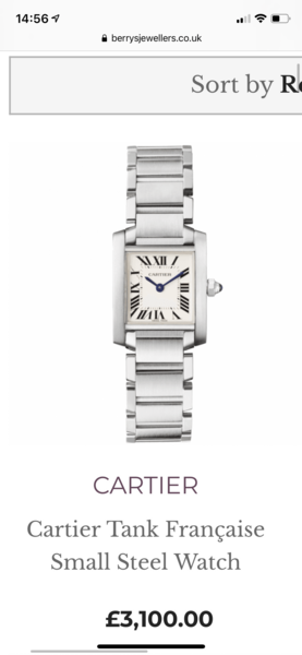 What luxury watch would you choose.....
