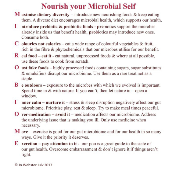 To think there should be more research into the impact of gut flora changes