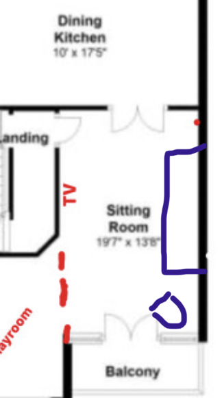 What sofa configuration for this space?!