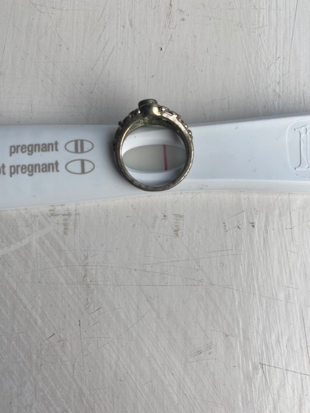 FRER faint positive or evaporation? 11DPO