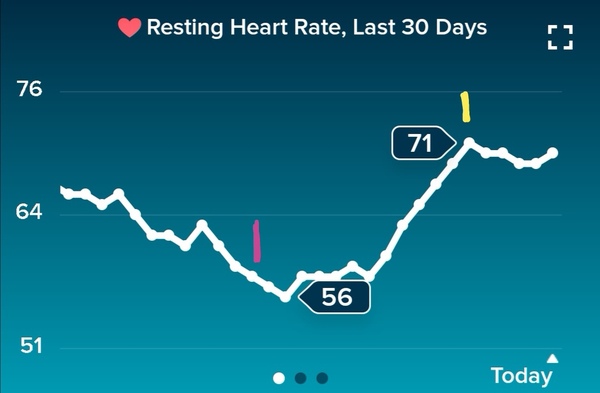 Tracking your cycle and possible BFP using RHR - part 4