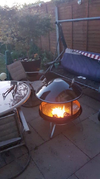 to think that a fire pit would be lovely in our garden?