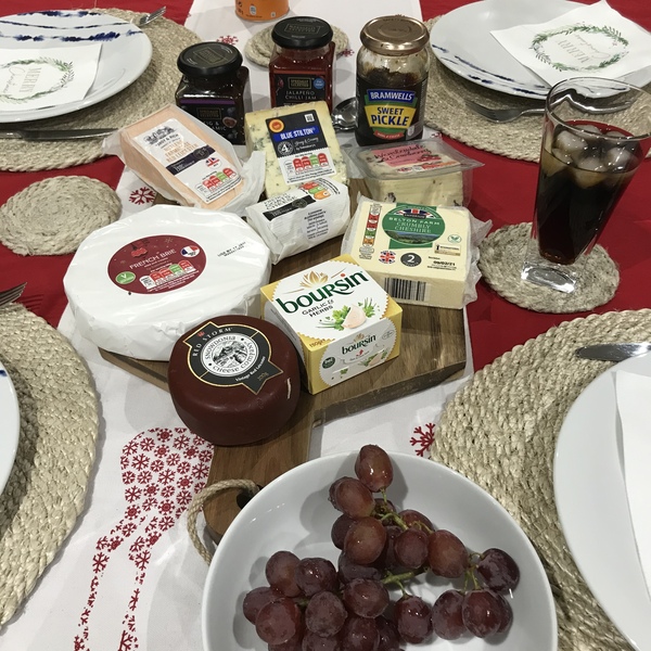 What goes on your cheese board?