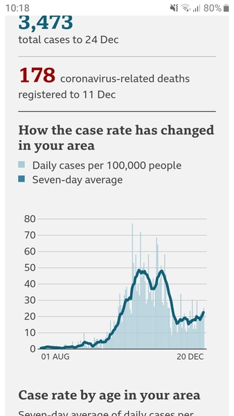 What does your case rate graph look like?