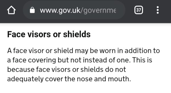 Costco denying entry to mask exempt unless they wear a shield