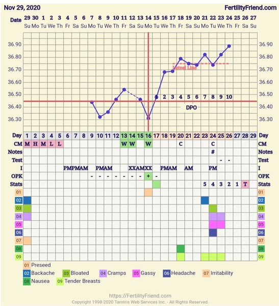 BBT chart looking good?