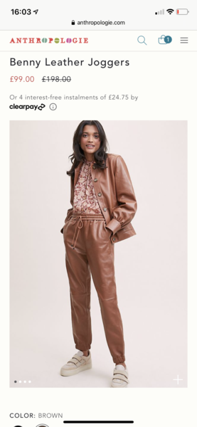 I really want some brown real leather trousers- where’s a good place to look?