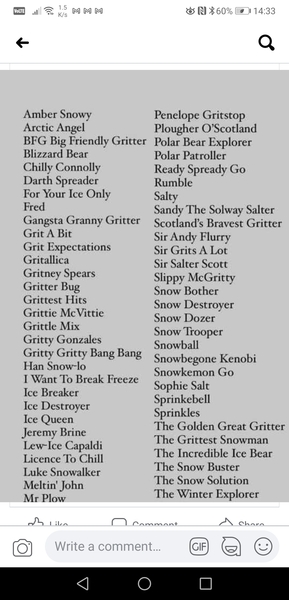 Scottish gritter tracker