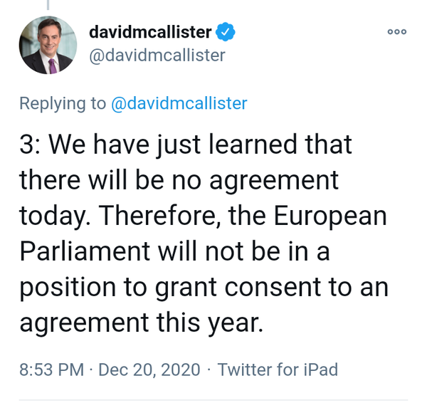 Westministenders: A Turkey for Christmas?