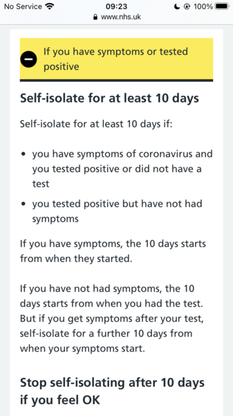 Confusing guidelines