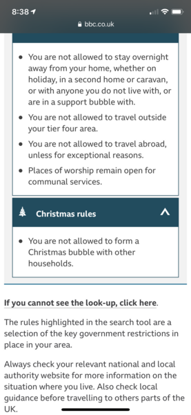 Well the few have ruined it for the many again....wish I’d joined them in breaking the rules now