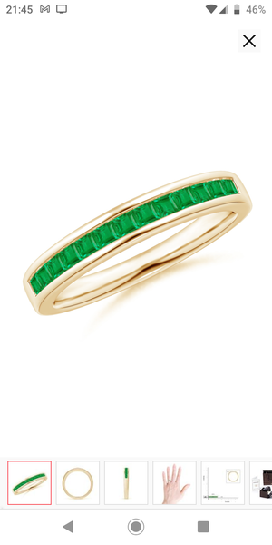 Which style eternity ring? Photo attached