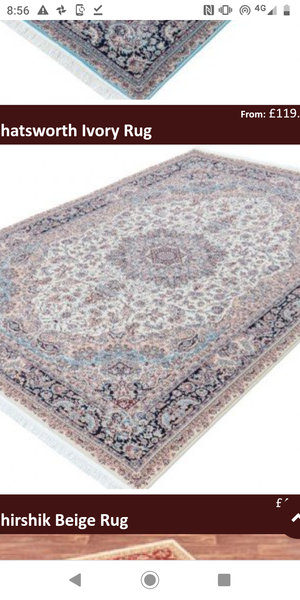 What style of rug looks classy and timeless?