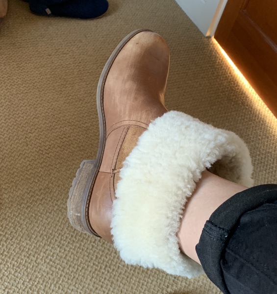 Are these boots old ladyish?