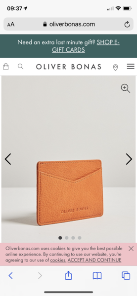How big a purse if you don’t use cash?