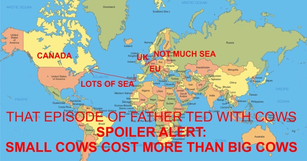EU blackmailing the UK