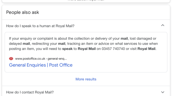 To think Royal Mail parcels regularly arrive opened?