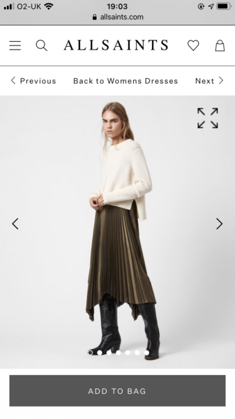 If you’re around 40, where do you buy your “wow” dresses?