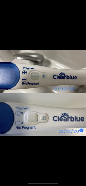 Positive test 6 weeks after chemical pregnancy