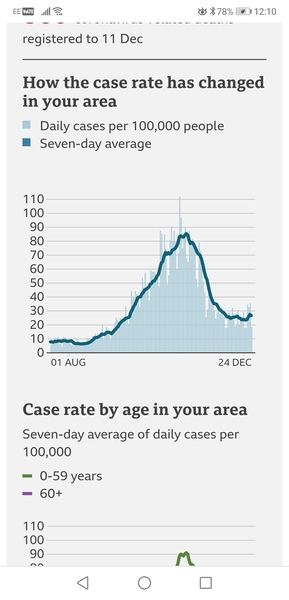 What does your case rate graph look like?