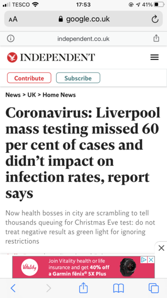 To Covid test at secondary school or not