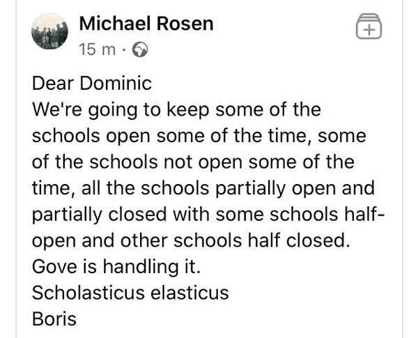 The Thirty-seventh Republic - Mass testing rolls on - school staff remain expendable