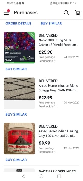 Your last 4 ebay buys? And let's guess your age!