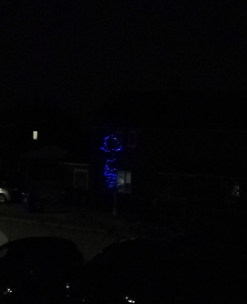 When Christmas lights go wrong