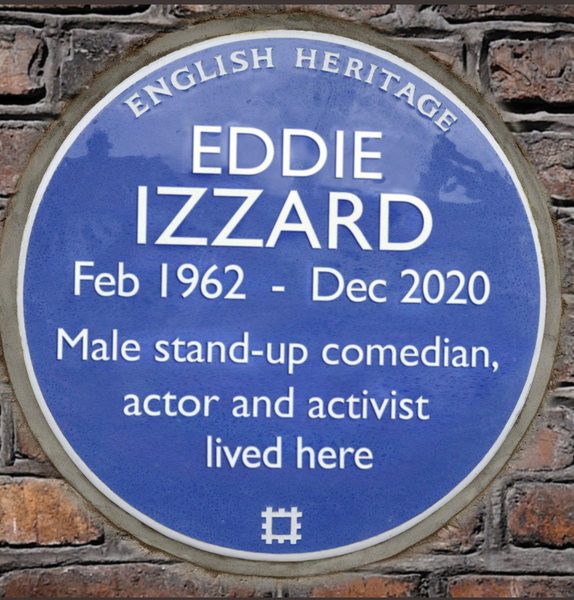 Eddie Izzard...