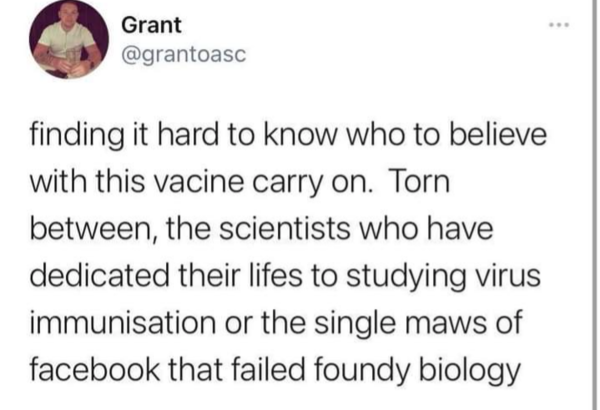 Who will be agreeing to vaccine ?