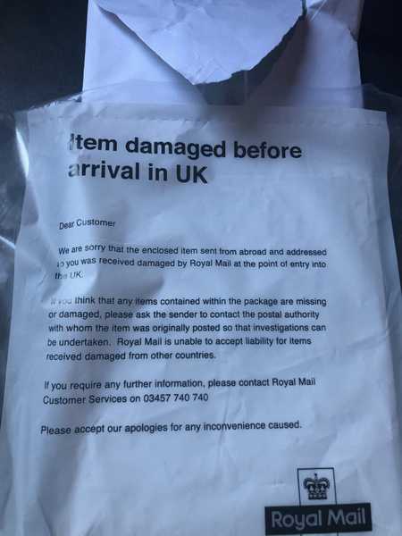 Royal Mail incorrect about post