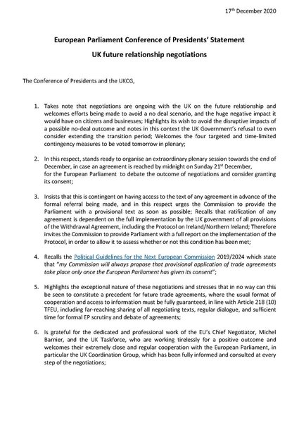 Westministenders: A Turkey for Christmas?