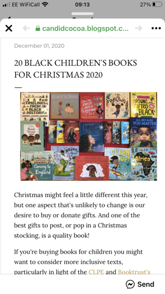 All I want for Xmas are toddler books featuring non white characters