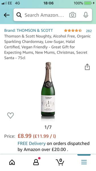 Decent alcohol free "celebration drink"