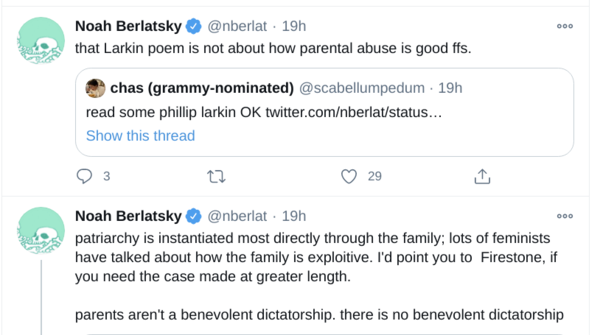 "parent" is an opressive class.