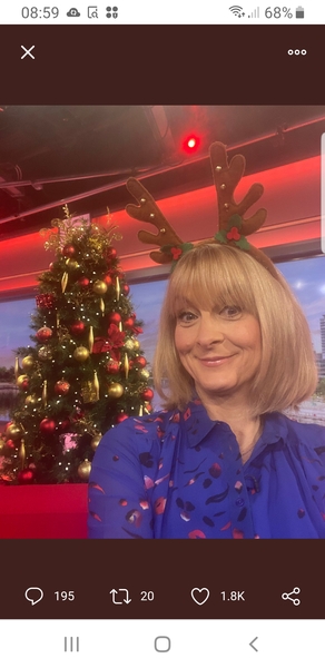 Louise's dress on BBC Breakfast today