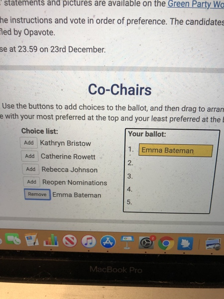 Green Party Women need your help TODAY