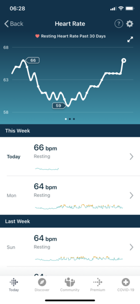 Tracking your cycle and possible BFP using RHR - part 4