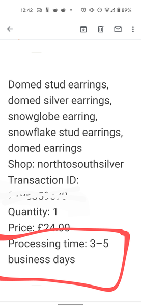 To complain on Etsy?