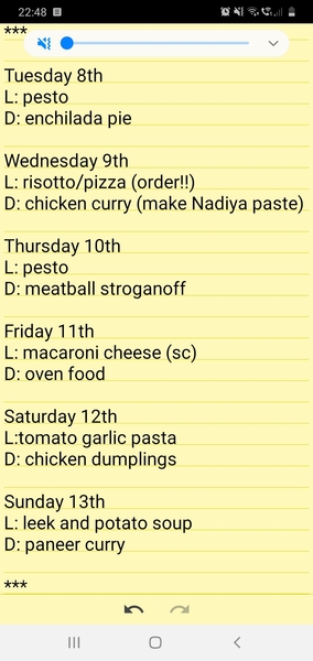 What's your family meal plan for this week?