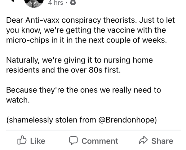 Are there really people in Britain who think the vaccine will track us?