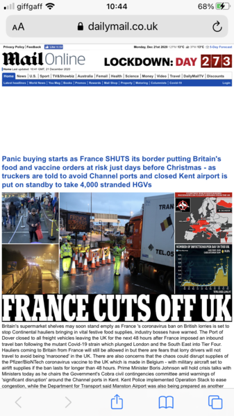 Westministenders: A Turkey for Christmas?