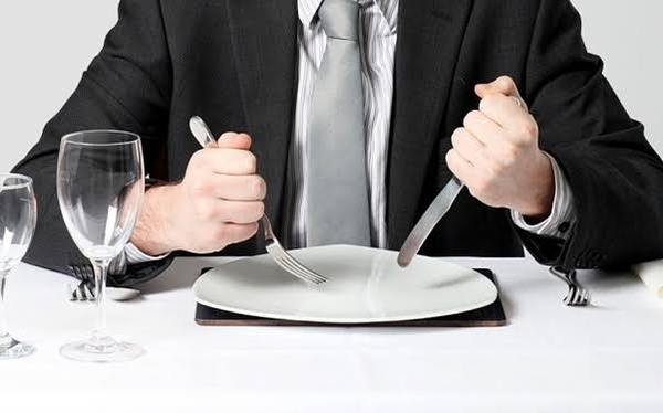 To think it doesn’t really matter how I hold my cutlery.