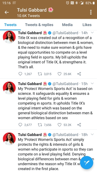 Gabbard goes out swinging