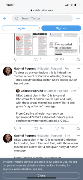 Christmas IS going to be cancelled - last minute.