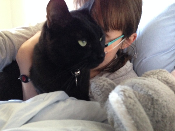 A black cat just crossed my path...