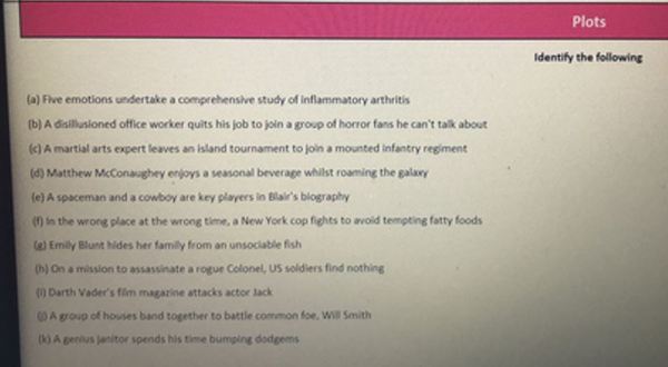 Help with stupidly hard quiz