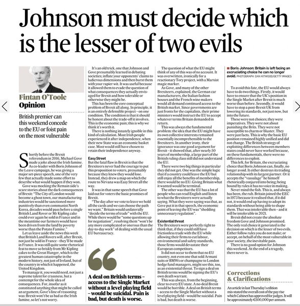 Westminstenders: Off he pops to Brussels